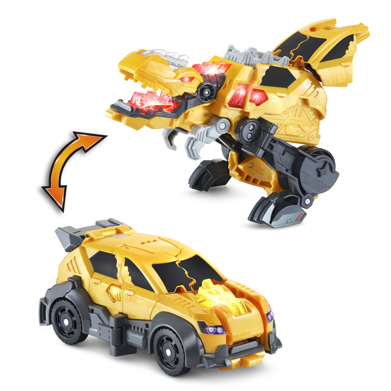 VTech Switch Go T Rex Drift Car Transforming Dino Crasher